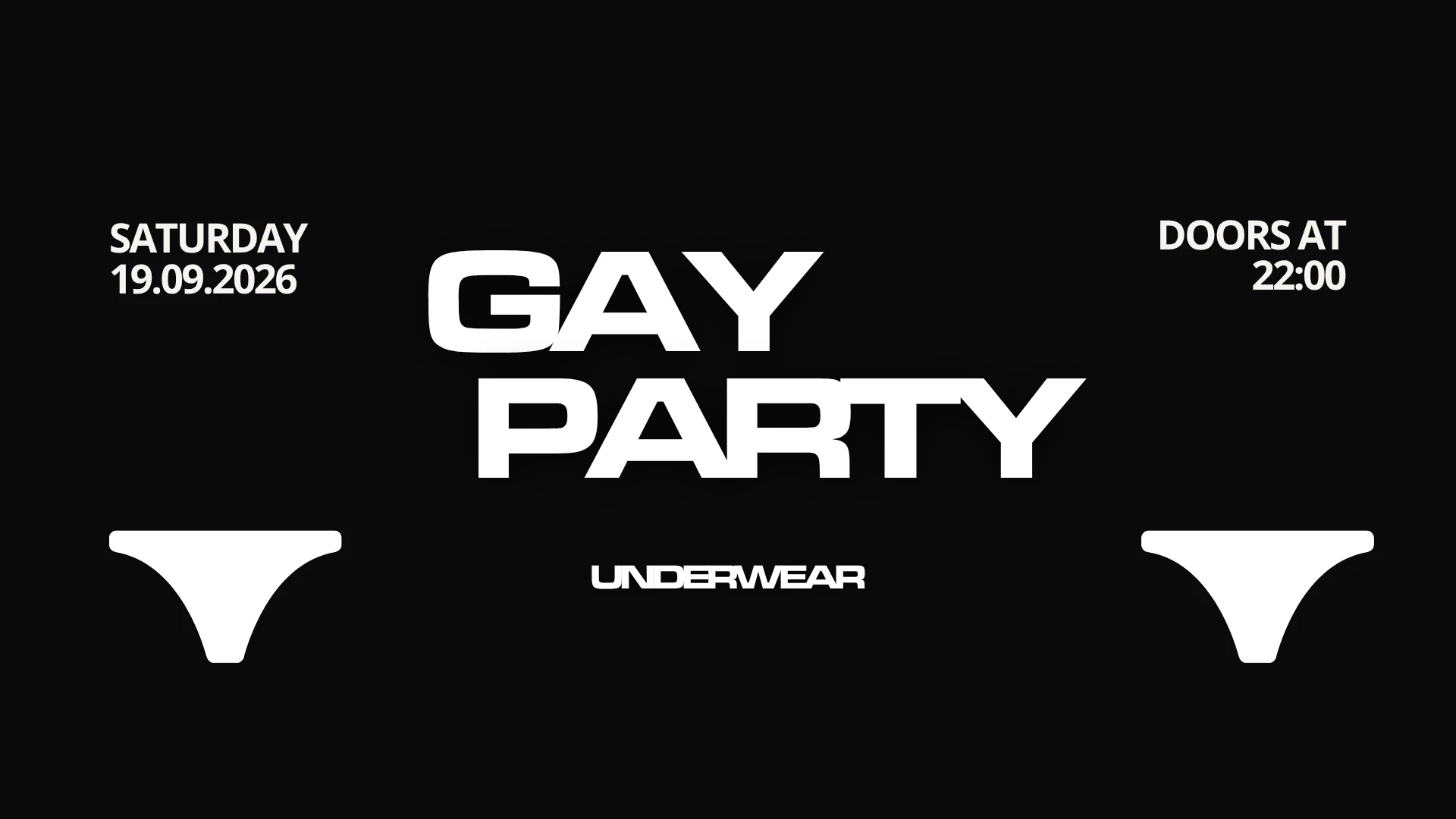 Gay Party: Underwear